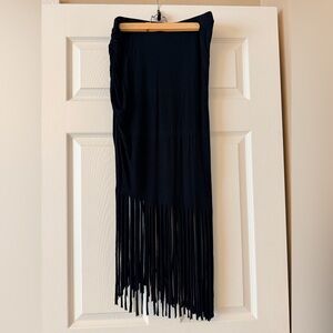 INC Fringe Skirt.